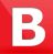 B Logo
